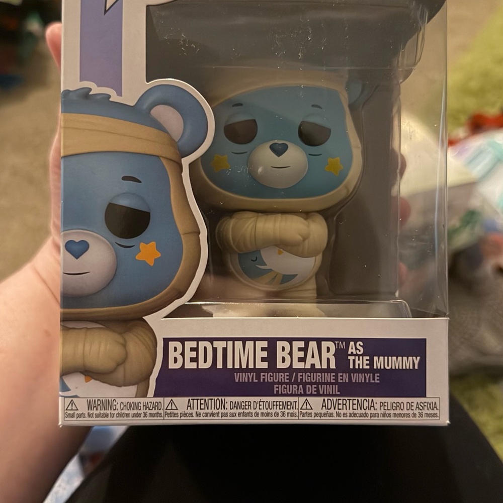 Funko Bedtime Bear Vinyl Figure - Blue, Yellow, Cream